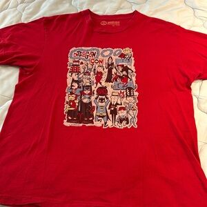 Vintage Dragon Con 2013 XL Red Tee